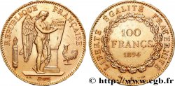 100 francs génie tranche inscrite en relief Dieu protège la France 1894 Paris F.552/10