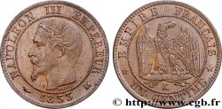 Un centime Napoléon III, tête nue 1853 Bordeaux F.102/5