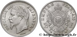 2 francs Napoléon III, tête laurée 1867 Bordeaux F.263/7