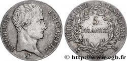 5 francs Napoléon Empereur, Calendrier grégorien 1806 Bayonne F.304/7