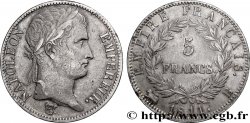 5 francs Napoléon Empereur, Empire français 1811 Rouen F.307/28