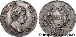 Quart (de franc) Bonaparte Premier Consul 1804 Paris F.157/1