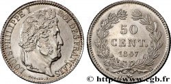 50 centimes Louis-Philippe 1847 Strasbourg F.183/14