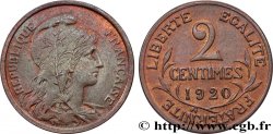 2 centimes Daniel-Dupuis 1920 Paris F.110/20