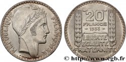 20 francs Turin, rameaux courts 1933 F.400/4