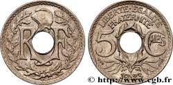 5 centimes Lindauer, petit module 1923 Poissy F.122/7