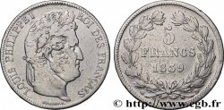 5 francs IIe type Domard 1839 Lyon F.324/78