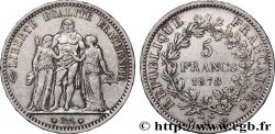 5 francs Hercule 1878 Bordeaux F.334/23