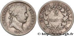 2 francs Napoléon Ier tête laurée, Empire français 1811 Paris F.255/24