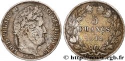 5 francs IIIe type Domard 1844 Rouen F.325/2