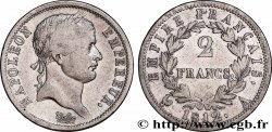 2 francs Napoléon Ier tête laurée, Empire français 1812 Paris F.255/38