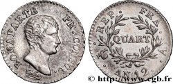 Quart (de franc) Bonaparte Premier Consul 1804 Paris F.157/1 AU