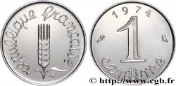 Piéfort acier de 1 centime Épi 1974 Pessac GEM.4 P1 MS