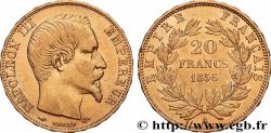 20 francs or Napoléon III, tête nue 1856 Paris F.531/9