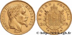 20 francs or Napoléon III, tête laurée 1868 Strasbourg F.532/19