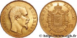 50 francs or Napoléon III, tête nue 1858 Paris F.547/5
