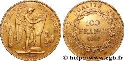100 francs or Génie, tranche inscrite en relief Dieu protège la France 1882 Paris F.552/5