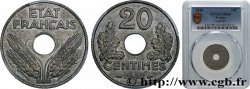 20 centimes État français 1942  F.153/4