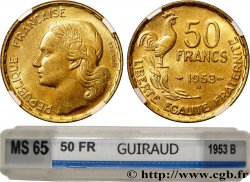 50 francs Guiraud 1953 Beaumont-le-Roger F.425/11 MS65 GENI