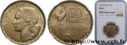 50 francs Guiraud 1954  F.425/12 MS64 NGC
