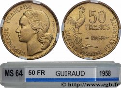 50 Francs Guiraud 1958 Paris F.425/14 MS64 GENI
