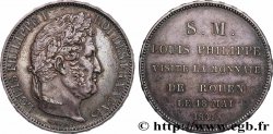 Monnaie de visite, module de 5 francs, pour Louis-Philippe à la Monnaie de Rouen 1831 Rouen VG.2824  MS