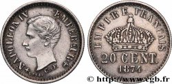 Essai de 20 centimes 1874 Bruxelles GEM.47 1 fVZ