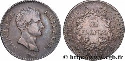 2 francs Napoléon Empereur, Calendrier révolutionnaire 1805 Paris F.251/12