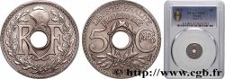 5 centimes Lindauer, petit module 1936  F.122/19 FDC67 PCGS