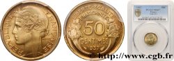 50 centimes Morlon 1937  F.192/13 FDC67 PCGS