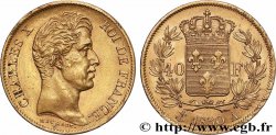 40 francs or Charles X, 2e type 1830 Paris F.544/5