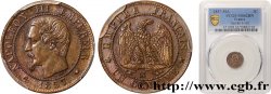 Un centime Napoléon III, tête nue 1857 Marseille F.102/37 EBC62 PCGS