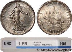 1 franc Semeuse 1901 Paris F.217/6
