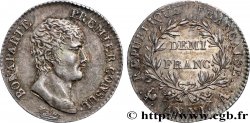 Demi-franc Bonaparte Premier Consul 1803 Paris F.173/1