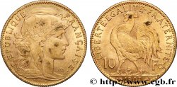 10 francs or Coq 1907 Paris F.509/8