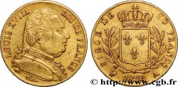20 francs or Louis XVIII, buste habillé 1814 Paris F.517/2