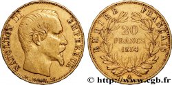 20 francs or Napoléon III, tête nue 1854 Paris F.531/2
