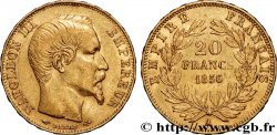 20 francs or Napoléon III, tête nue 1856 Paris F.531/9
