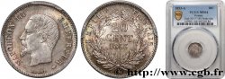 20 centimes Napoléon III, tête nue 1853 Paris F.148/1