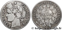 2 francs Cérès, avec légende 1871 Bordeaux F.265/6