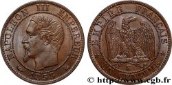 Un centime Napoléon III, tête nue 1853 Bordeaux F.102/5