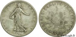 1 franc Semeuse 1908 Paris F.217/13 B12