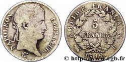 5 francs Napoléon Empereur, Empire français 1812 Rouen F.307/42