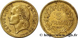 5 francs Lavrillier, bronze-aluminium 1946 Castelsarrasin F.337/8 TTB50