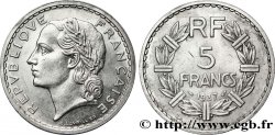 5 francs Lavrillier, nickel 1937  F.336/6