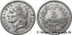 5 francs Lavrillier, aluminium 1946 Beaumont-Le-Roger F.339/7