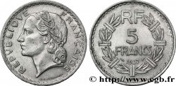 5 francs Lavrillier, aluminium 1947 Beaumont-Le-Roger F.339/11