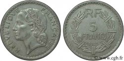 5 francs Lavrillier, aluminium 1947 Beaumont-Le-Roger F.339/12