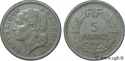 5 francs Lavrillier, aluminium 1948  F.339/13