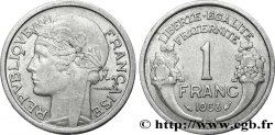 1 franc Morlon, légère 1958 Beaumont-Le-Roger F.221/22